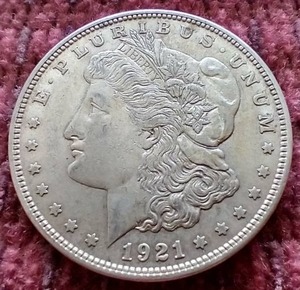 lot 76 image: 1921 Morgan Dollar