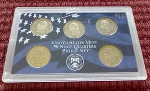 lot 104 image: 2003 State Quarters Proof Set