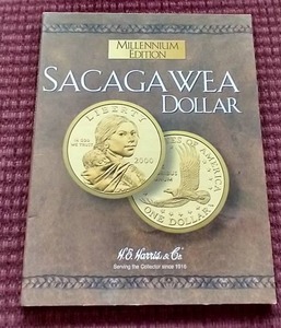 lot 109 image: Sacagawea Dollar Folder With (4) Coins