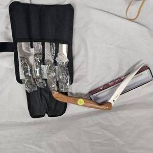 lot 25 image: Ridge Runner Folding Fillet Knife and Browning RMEF Knife Set