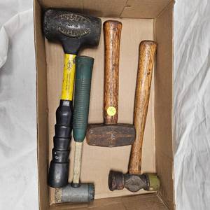 lot 75 image: Lot of 4 Hammers