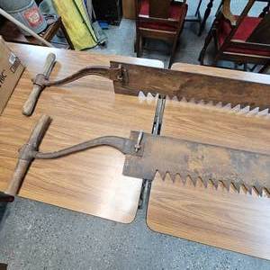 lot 142 image: Buck Saws -5 foot and 6 foot
