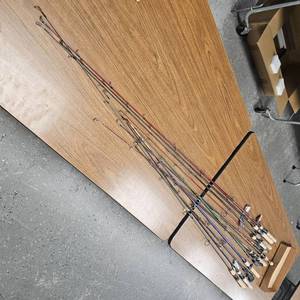 lot 116 image: Lot of 12 Fishing Rods