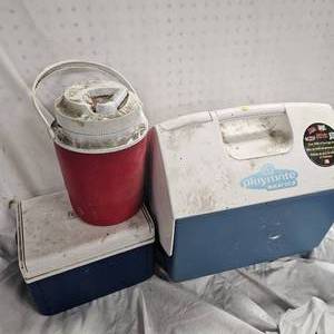 lot 109 image: Lot of 3 Coolers