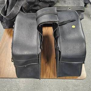 lot 112 image: Harlery Davidson Saddle Bags