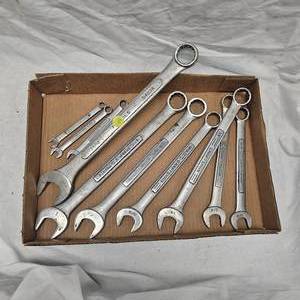 lot 96 image: Craftsman USA Wrench Set 1132-1 Plus 1 116