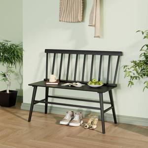 lot 48 image: Aprtat Bamboo Entryway Bench