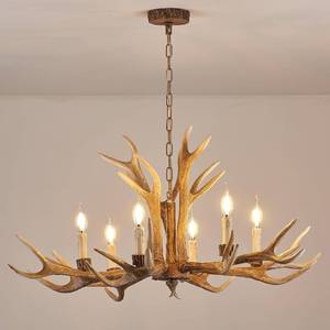 lot 53 image: Fayelight Antler Chandelier