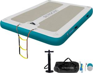Suyochic Inflatable Floating Dock/Platform