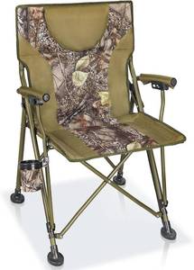 lot 82 image: Timberhide Folding Camo HuntingCamping Chair
