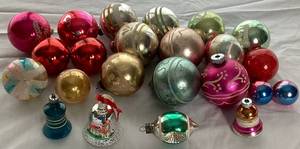 Shiny Brite and Glass Ornaments from W. Germany Collection