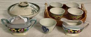 lot 33 image: Vintage Asain Tea and Rice Collection