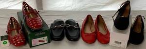 lot 40 image: 4 Pairs of Womens Size 10 Flats - Wild Fable, H&M and Meknitva