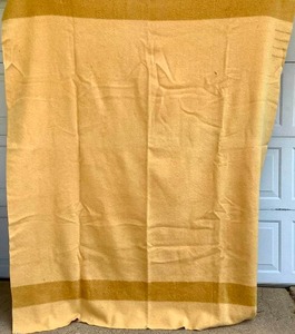 lot 36 image: Hudsons Bay Company Wool Blanket 69 W x 87 H