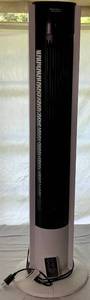 lot 53 image: Better Homes & Gardens 40 Tall 3 Speed Oscillating Tower Fan with Remote