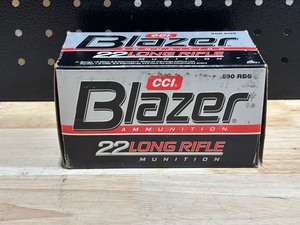 lot 3 image: CCI Blazer .22 Long Rifle 500 Rounds