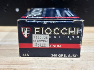 lot 42 image: Fiocchi .44 Magnum