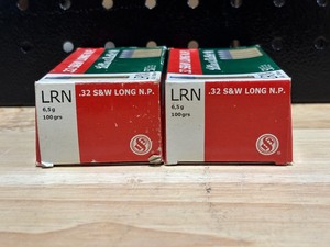 lot 27 image: Lellier & Bellot .32 Smith & Wesson Long 100 Rounds