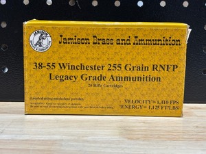 Jamison .38-55 Winchester 20 Rounds