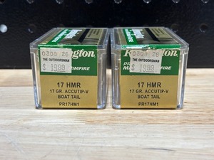 lot 19 image: Remington .17 HMR 100 Rounds
