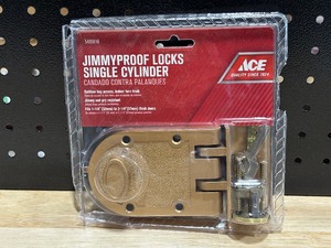 lot 50 image: Single Cylinder Jimmyproof Lock
