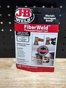 lot 21 image: J-B Weld Fiber Weld Repair Cast