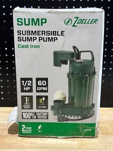 lot 26 image: Submersible Sump Pump