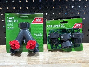 lot 76 image: Hose Repair Kit and 2 Way Shut-Off