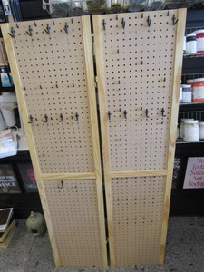 lot 46 image: Bifold Pegboard Panels