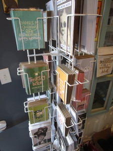 lot 51 image: Greeting Cards & Rack
