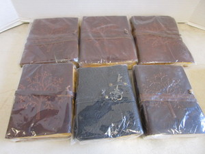 lot 88 image: Leather Bound Journals