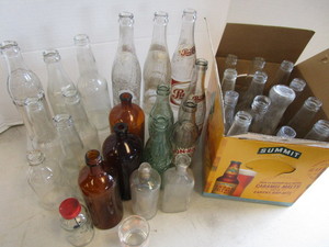 lot 96 image: Soda Bottles - Vintage