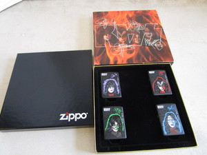 lot 108 image: Zippo Lighter Kiss Collection