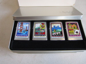 lot 109 image: Zippo Lighter Destination Set