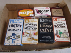 lot 131 image: Duke Cannon Bar Soaps