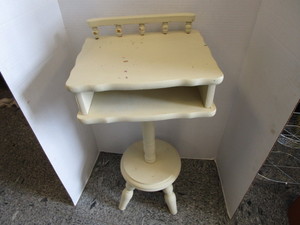 lot 33 image: Antique Telephone Stand
