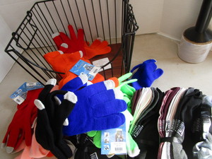 lot 160 image: Touch Gloves, Socks