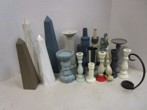 lot 243 image: Candle Stands
