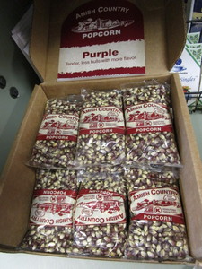 lot 246 image: Amish Country Purple Popcorn & Seasonings