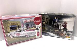 lot 34 image: Two Models 1960 Ford Pickup and Duel with Death