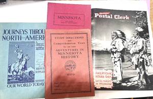 lot 12 image: 1935 Journeys Through North America, Adventures in Minnesota History and 1949 Native Tourists in Washington