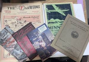 lot 15 image: Vintage Misc Minnesota Books and Pamphlets