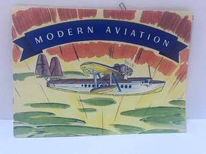lot 101 image: 1935 HJ Heinz Company Modern Aviation Stamp Card Booklet Letter and 2 Stamps