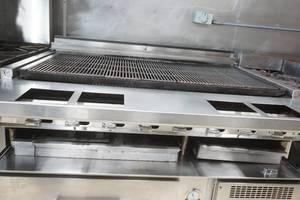 NSF Commercial Tabletop Grill 43"W X 48"D