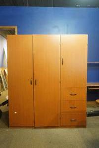 lot 122 image: Wardrobe 59x 20x 72