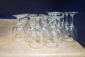 lot 168 image: Commercial Restaurant Water Glasses