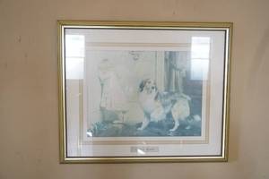 lot 179 image: Framed Print.