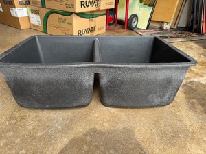 Blanco Kitchen sink crushed granite