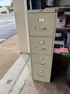 lot 28 image: File Cabinet With Lock