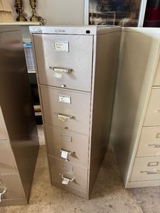 lot 38 image: File Cabinet